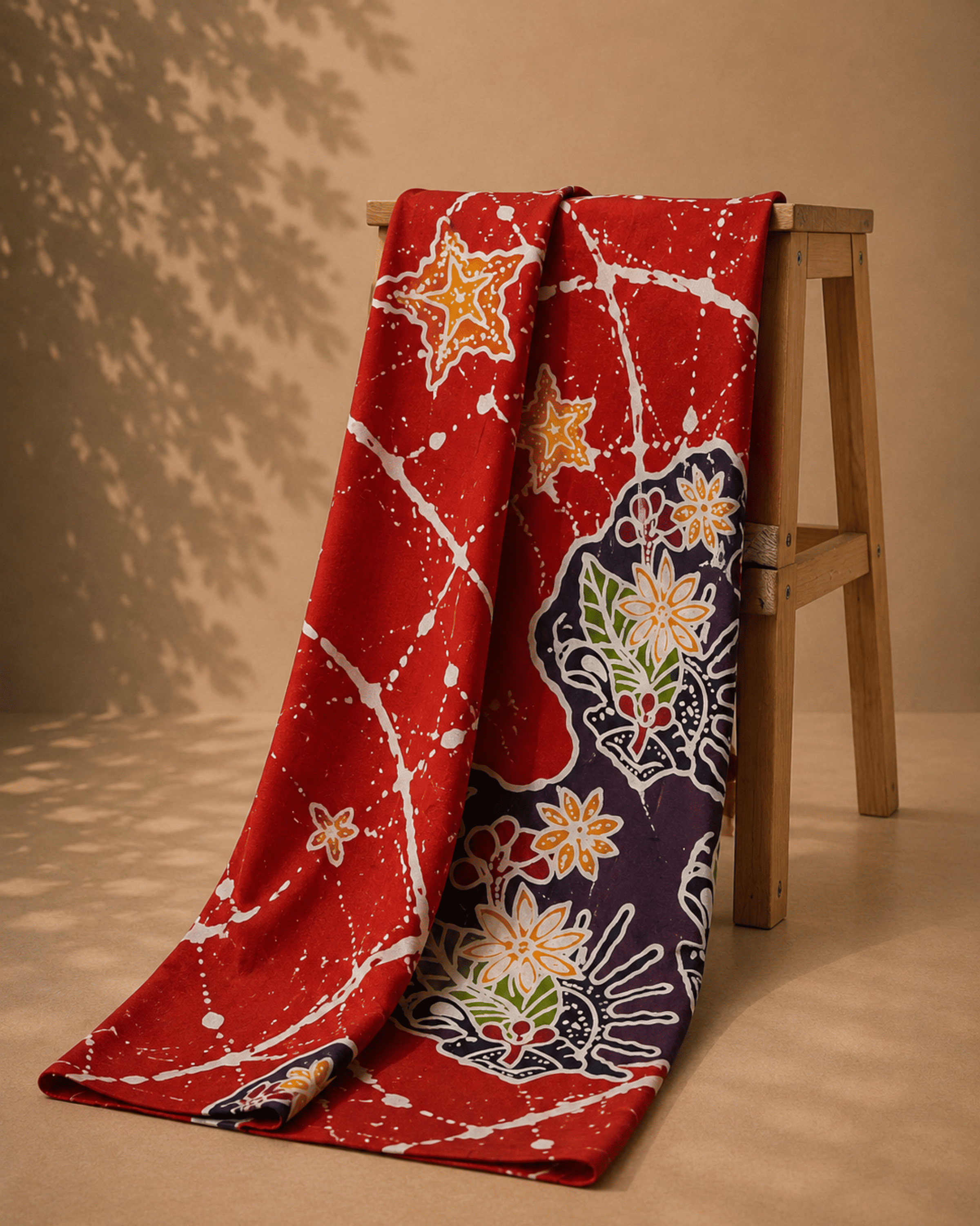 Ciprat Merah Motif Klasik